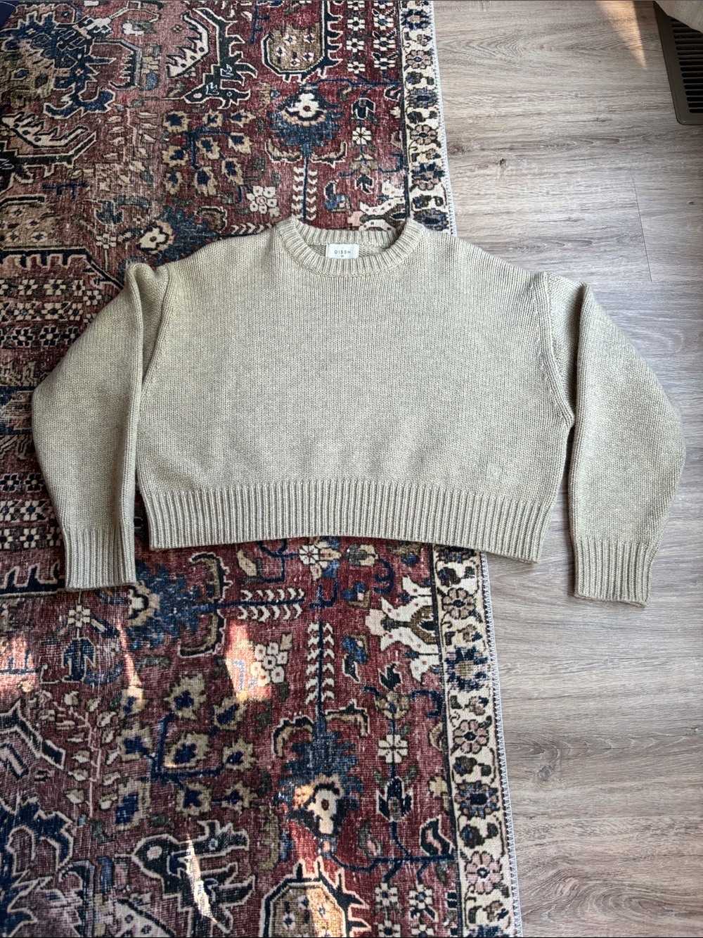 DISSH Neutral Crewneck Sweater